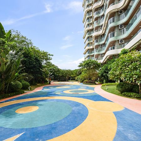 Puhai Sea View Apt By Hailan Tour At Sanya Yazhou Bay#Only 100 Meters To Beach And Sea Swimming Area Exterior foto
