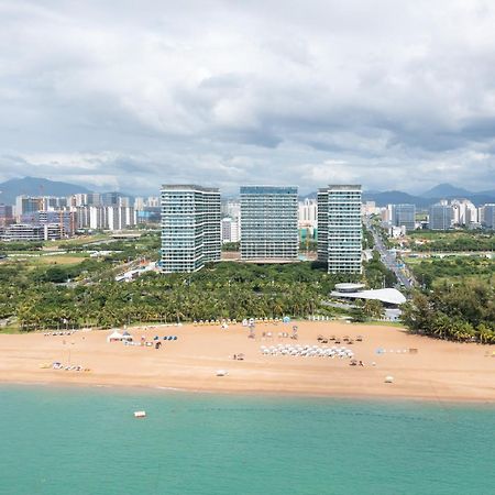 Puhai Sea View Apt By Hailan Tour At Sanya Yazhou Bay#Only 100 Meters To Beach And Sea Swimming Area Exterior foto