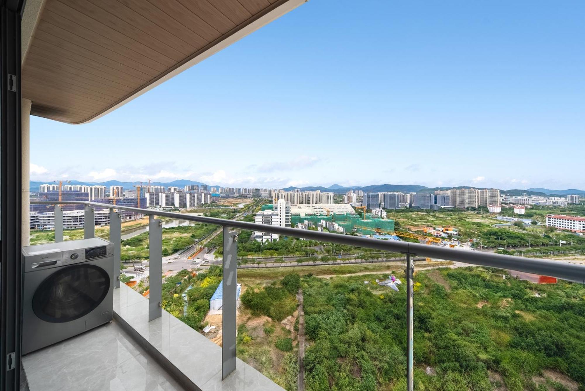 Puhai Sea View Apt By Hailan Tour At Sanya Yazhou Bay#Only 100 Meters To Beach And Sea Swimming Area Exterior foto
