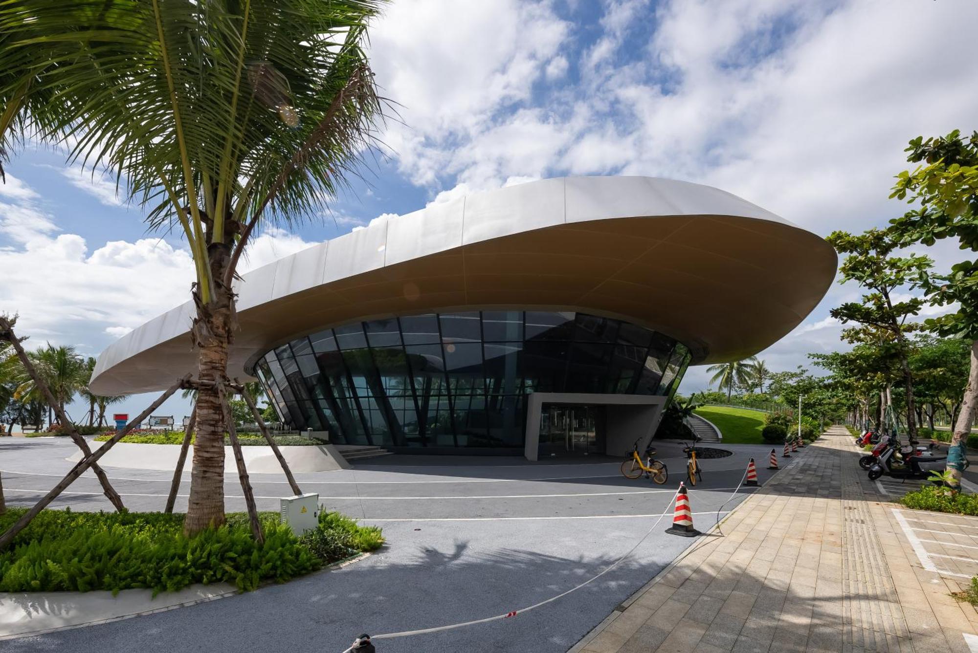 Puhai Sea View Apt By Hailan Tour At Sanya Yazhou Bay#Only 100 Meters To Beach And Sea Swimming Area Exterior foto